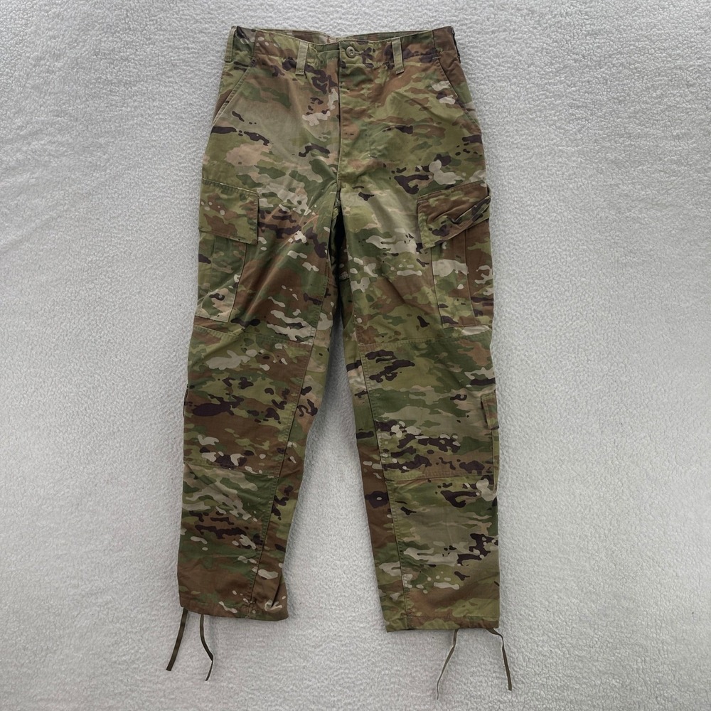 Army Pants Mens Medium Reg OCP Camo Insect Repellent Ripstop Combat Cargo Gorp